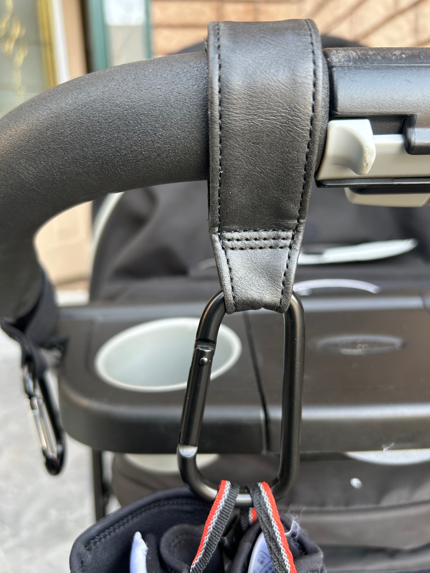 GoGo Tots Universal Stroller Hooks – Hands-Free Hooks for Diaper Bags, Shopping & Travel