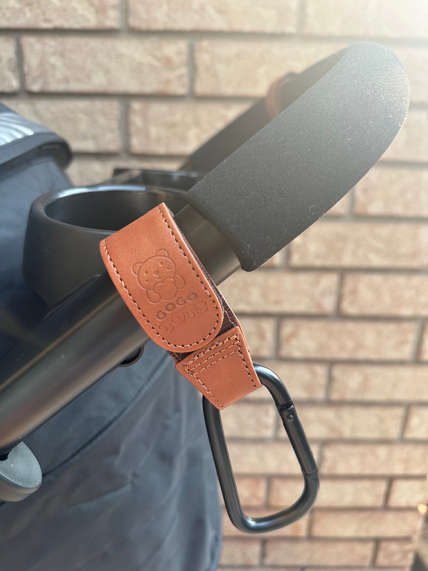 GoGo Tots Universal Stroller Hooks – Hands-Free Hooks for Diaper Bags, Shopping & Travel